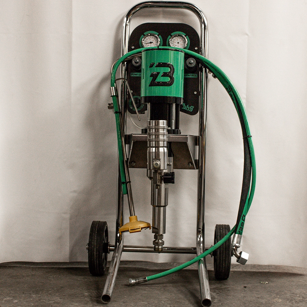 Apollo 303 Pneumatic Piston Pump Inside Machinery & Solutions Office